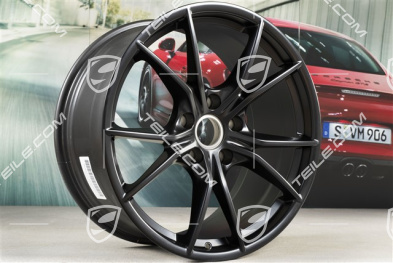 20-inch wheel rim Carrera S IV, 10J x 20 ET45, black satin matt