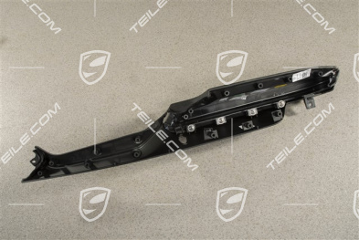 Abdeckblende, Armlehne, Tuer hinten, Schwarz, L