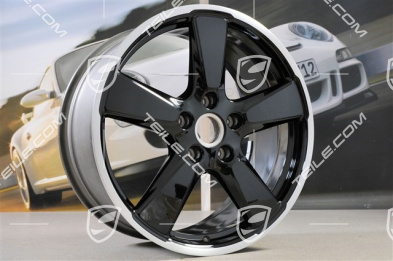 20" komplet felg "Sport Classic", 9,5J x 20 ET65 + 11,5J x 20 ET63, czarne