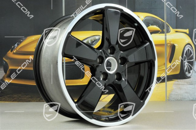 20" komplet felg "Sport Classic", 9,5J x 20 ET65 + 11,5J x 20 ET63, czarne
