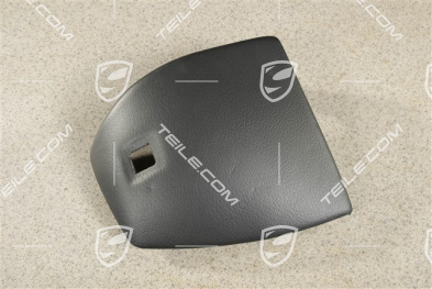 Blende, Vorbereitung Telefon, Kunstleder, Schwarz