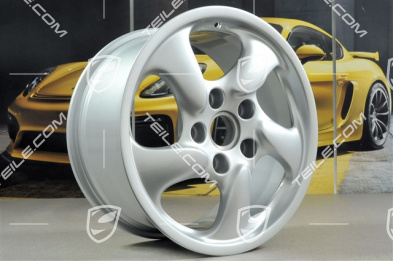 17" Komplet felg Boxster S, 7J x 17 ET55 + 8,5J x 17 ET50
