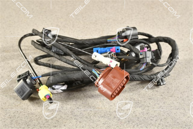 Wiązka instalacji elektrycznej przedniego zderzaka,  real top view / pakiet connect plus, Turbo