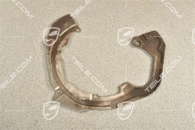 Rear axle disc brake protective plate,18, 20 inch, L