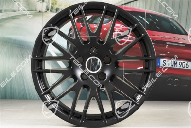 20" Komplet felg RS Spyder / GTS, 9,5J x 20 ET47, czarny satynowy półmat