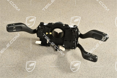 Steering column stalk switch, headlight cleaning system / w/o rear wiper