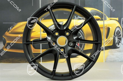 20-inch Carrera S III wheel, 8,5J x 20 ET51 black satin mat