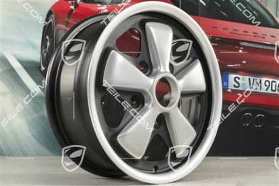 14" Fuchs Felge, 5,5J x 14, Bj. 1968, restauriert