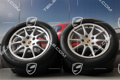 18-inch summer wheel set Panamera S, wheels 8J x 18 ET59 + 9J x 18 ET53 + tyres Pirelli P-Zero 245/50 18 + 275/45 18