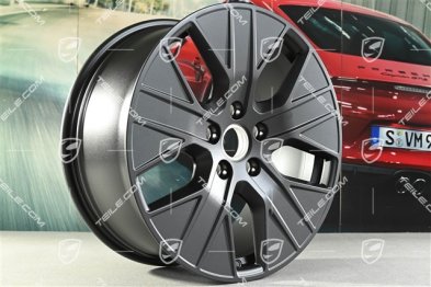 20" komplet felg Turbo Aero, 9J x 20 ET54 + 11J x 20 ET60, czarny satynowy półmat
