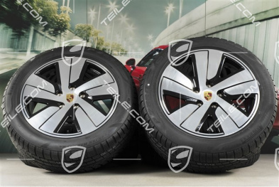 19" Taycan S winter wheel set, rims 8J x 19 ET50 + 10J x 19 ET47 + Pirelli P-Zero Winter winter tyres 225/55 R19 + 275/45 R19