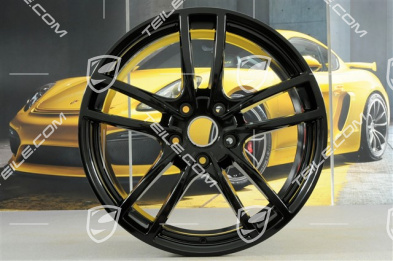 20" Cayenne Sport Felgensatz, 10,5J x 20 ET64 + 9J x 20 ET50, schwarz hochglanz