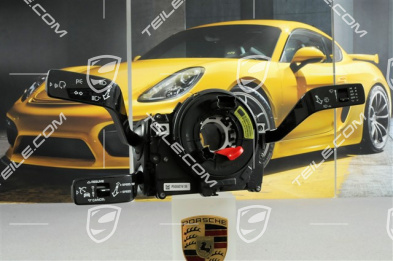 Steering column stalk switch, ADC / headlight cleaning system / w/o rear wiper / 3-spoke multifunction steering wheel