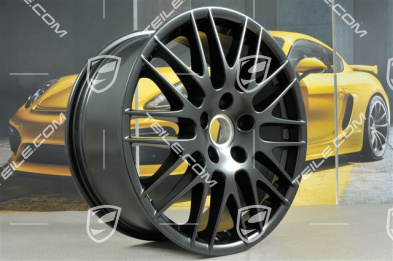 20" Komplet felg RS Spyder / GTS, 9,5J x 20 ET47, czarny satynowy półmat