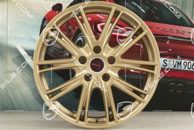 20" Felgensatz Exclusive Design, 10,5J x 20 ET71 + 9,5J x 20 ET71, für Winterbetrieb, Aurum Seidenmatt