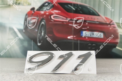 "911" logo, silver, special model Millennium