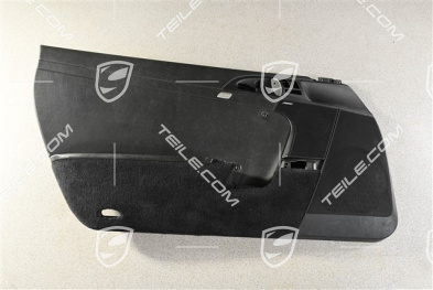 Türverkleidung, Cabrio, Bose Klangpaket, Kunstleder, Schwarz, L