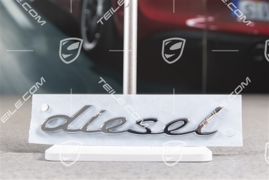 Schriftzug "Diesel", Chrom, seitlich / Kotflügel, R