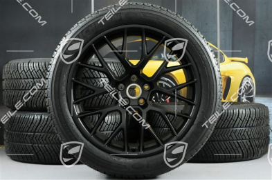 20-inch "RS Spyder Design" winter wheels set, rims 9J x 20 ET26 + 10J x 20 ET19 + NEW Michelin Pilot Alpin 5 SUV winter tyres 265/45 R20 + 295/40 R20, with TPMS, black satin mat 20-inch "RS Spyder Design" winter wheels set, rims 9J x 20 ET26 + 10J x 20 ET19 + NEW Michelin Pilot Alpin 5 SUV winter tyres 265/45 R20 + 295/40 R20, with TPMS, black satin mat