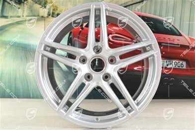 19" Felge Carrera VI, 8,5J x 19 ET50, Brilliant Silver