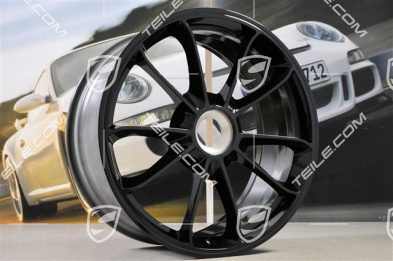 20" rims set GT3, 9J x 20 ET55 + 12J x 20 ET47, in black