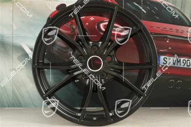 20" Felga Carrera S (IV), 11J x 20 ET78, do 991.2 C2/C2S / do zimowych oponon, czarny satynowy mat