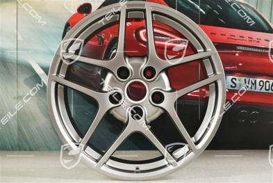 19" Felge Carrera S II, 11J x 19 ET67, Platinum Seidenmatt