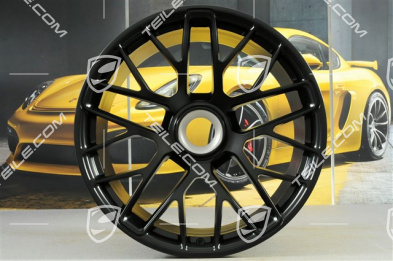 20" felgi Turbo S, komplet, centralne mocowanie, 9J x 20 ET51 + 11,5J x 20 ET56, czarny mat (półpołysk)