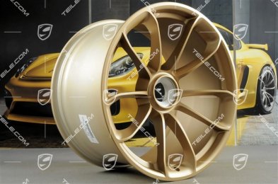 21" felga GT3RS, z napisem GT3RS, 12,5J x 21 ET48, aurum metalik