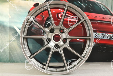 20" wheel rim "Spyder" / "718 Sport", 10,5J x 20 ET47, platinum satin mat