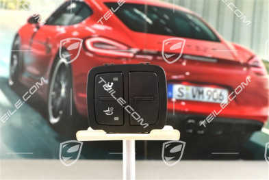 Tow hitch switch, Black matte