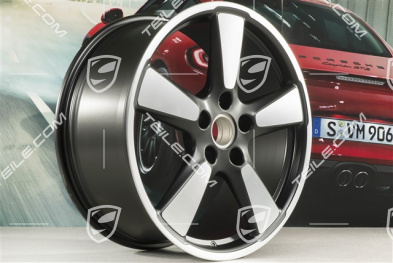 20" Felge Sport Classic "50 Jahre 911", 9J x 20 ET51, in Schwarz