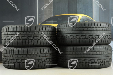 18-inch Panamera winter wheel set, 8J x 18 ET 59 + 9J x 18 ET 53 + NEW Nokian winter tyres 245/50 R18 + 275/45 R18, with TPMS