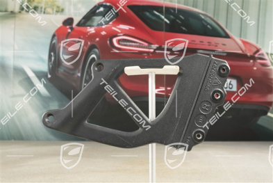GT4 bracket for rear spoiler/wing, black, R