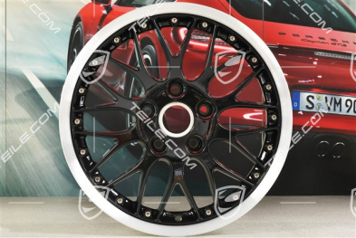 18" Felga Sport Classic II, 8J x 18 ET52, czarny wysoki połysk
