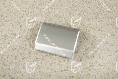 Schalttafelverkleidung / Getränkehalter Zierleiste, LHD, Galvanosilber, L