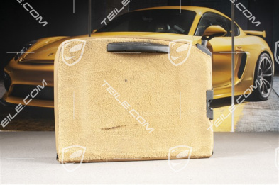 Back seat backrest, Rear, Leatherette, Savanna beige, Coupe, R