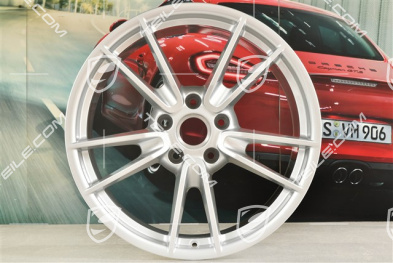 20" Felga Carrera, 11J x 20 ET66, do kół zimowych, srebrny brylantowy