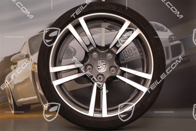 19" Komplet kół letnich Turbo II, felgi 8J x 19 ET57+11J x 19 ET 51 + opony letnie 235/35 ZR 19 + 305/30 ZR 19, bez TPMS