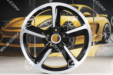 20-inch Sport Techno wheel, 8,5J x 20 ET57, black high gloss