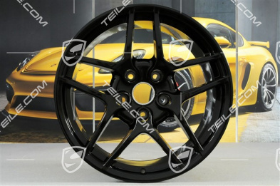 19-inch Carrera S II wheel, 11J x 19 ET51, black highgloss