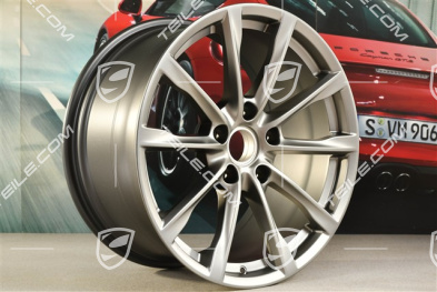19-inch wheel rim Boxster S, 10J x 19 ET45, Platinum satin mat