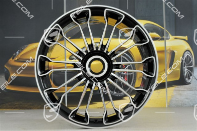 21"+20" komplet felg 918 SPYDER, centralna śruba, 12,5J x 21 ET57 + 9,5J x 20 ET57, schwarz hochglanz