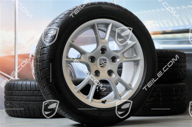17" Boxster II Winterräder Satz, Felgen 6,5J x 17 ET55 + 8J x 17 ET40 + Winterreifen 205/55 R17 + 235/50 R17