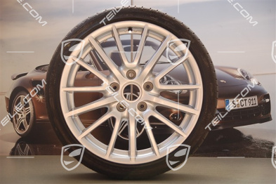 19" Sport Design Sommerräder Satz, Felgen 8J x 19 ET57 + 9,5J x 19 ET46 + Reifen 235/35 ZR19 + 265/35 ZR19
