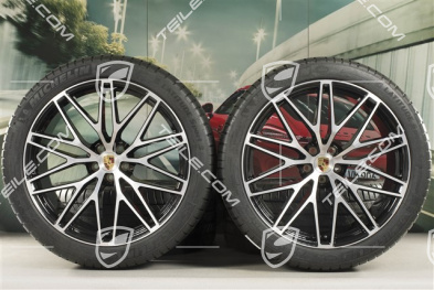 21" RS Spyder Design II summer wheel set, wheel rims 9,5J x 21 ET27 + 10J x 21 ET19 + Michelin summer tyres 265/40 R21 + 295/35 R21, with TPM