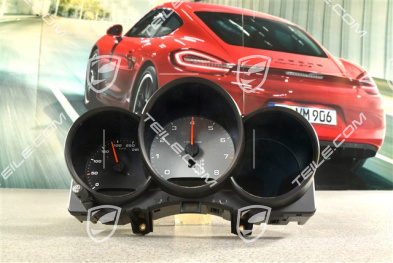 Prędkościomierz / licznik / zegary, 3,0L, PDK, Tarcze zegarów srebrny i czarny, km/h