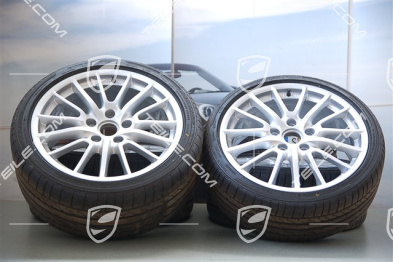 19" Sport Design Sommerräder Satz, Felgen 8J x 19 ET57 + 9,5J x 19 ET46 + Reifen 235/35 ZR19 + 265/35 ZR19