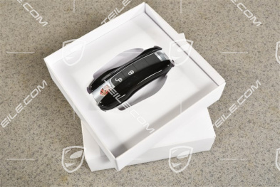 Vehicle key side faces / Key cap, Painted / lacquered, set Black