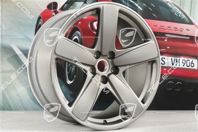 19" "Sport Classic" komplet felg, felgi 8,5J x 19 ET21 + 9J x 19 ET21, platinum satynowy półmat